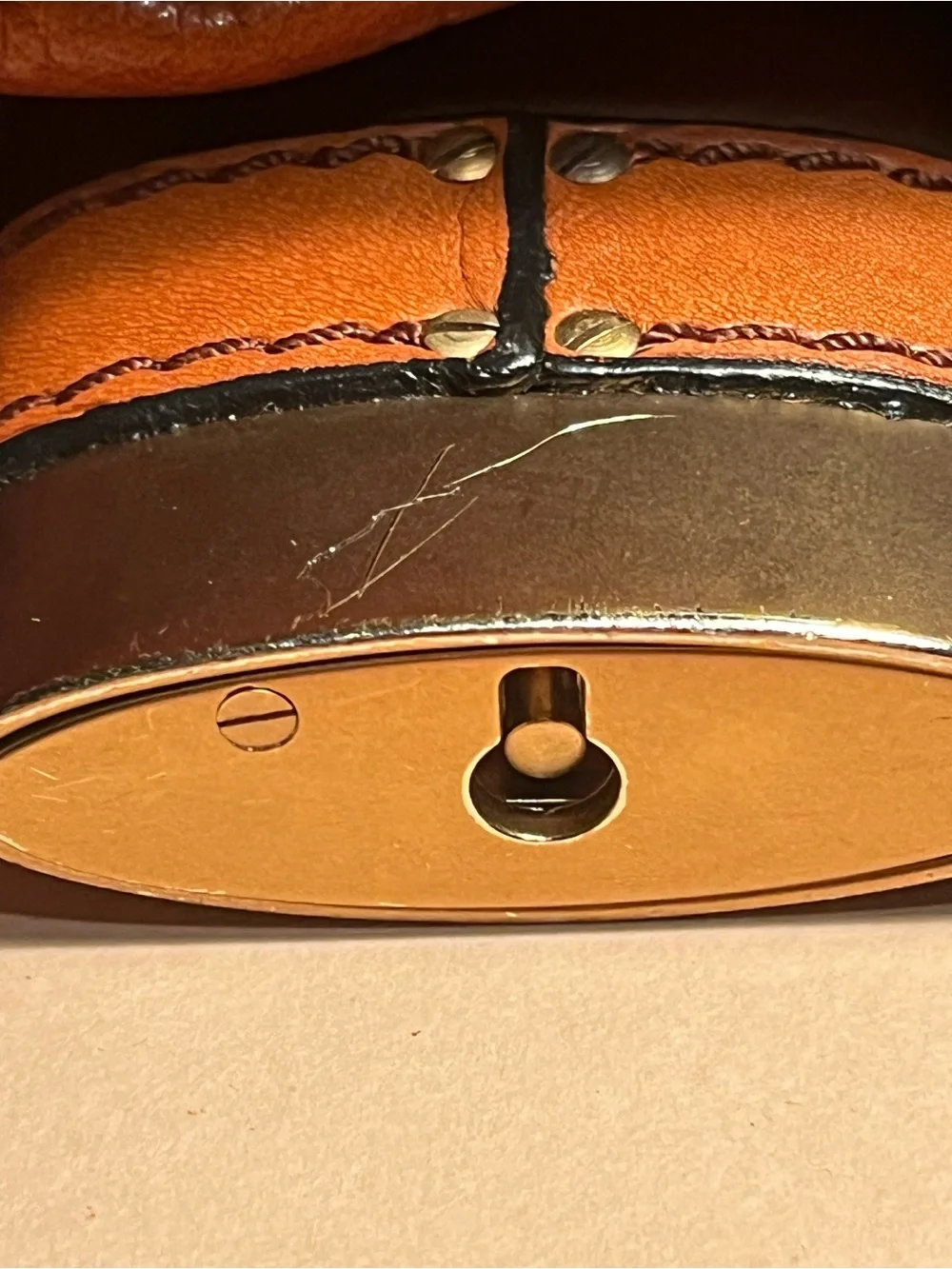 CHLOE PADDINGTON Leather Slouch Shoulder Bag (LOCK & KEY ) ICONIC Early 2000s 🤎 - Picture 8 of 16